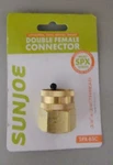 Sun Joe Dual Swivel Brass Double Female Connector 3/4 In. For Spx Series. Fixed Price $13.99.
