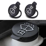 Dwarfoo 2PCS Windshield Washer Fluid Reservoir Cap, Wiper Black. Fixed Price $7.42.