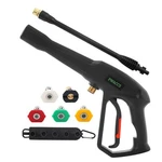 Pwaccs 4000 Psi Pressure Washer Gun, 16" Extension Wand, 5 Spray Nozzle Tips M22. Fixed Price $25.46.