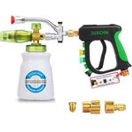 Dusichin Pressure Washer Gun Foam Cannon Dual Connector Shift Valve, Car Wash.... Fixed Price $58.17.