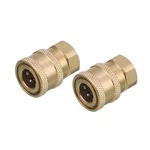 Ridge Washer Pressure Coupler, Adapter For Surface Cleaner, Brass. Fixed Price $23.99.