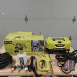 Ryobi RY14AM12 1.8 Gpm Automotive High Flow Pressure Washer Kit 1200 Psi. Fixed Price $134.99.
