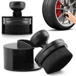 Qkds 2 Pack Auto Detail Brushes, Tire Shine Applicator Free Size, Black. Fixed Price $12.02.