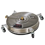 18" Pressure Washer Surface Cleaner With Wheels 4000 Psi 2 Extension Wand. Fixed Price $103.73.