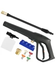 Fooco Pressure Washer Gun With Foam Cannon, Max W.p. 2320PSI, B.p. 5000PSI, M22-. Fixed Price $61.59.