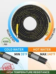 Techsweeppro Pressure Washer Hose 75FT 3/8" Swivel Quick Connect Kink Resistant. Fixed Price $129.99.