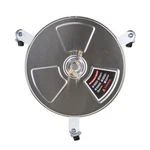 15" Pressure Washer Surface Cleaner W/ 3 Wheels 4000 Psi +2 Extension Wands. Fixed Price $85.37.