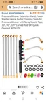 Yaegoo 4000PSI Pressure Washer Extension Wand Set. Fixed Price $23.00.