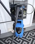 Blue Clean AR390SS Electric Wheel-mounted Pressure Washer 2000 Psi Gpm. Fixed Price $50.00.