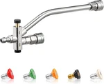 Mingle Lance Pressure Washer Wand For Foam Cannon, Dual-connector Power. Fixed Price $24.23.