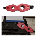 Dickno Car Battery Terminal Cleaning Brush, 4 1 Anti-rust Auto Pc, Red. Fixed Price $11.99.