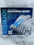 Aqua Joe Ft Fiberjacket Garden Hose Model AJFJH25-58-PRX. Fixed Price $16.99.