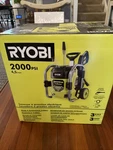 Ryobi 2000 Psi 1.2 Gpm Cold Water Electric Pressure Washer New Damaged Box. Fixed Price $185.00.