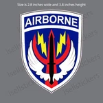 AR-2234 Special Operations Command Central Army Airborne Window Decal Sticker. Fixed Price $6.00.