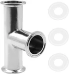 Beduan 2" Tri Clamp Way Stainless Steel 304 Sanitary Fitting (51MM Pipe Od. Fixed Price $22.02.