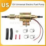Universal Electric Fuel Pump Inline 12V Low Pressure 5-9 Psi Gas Diesel E8012S. Fixed Price $15.99.