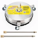 Pressure Washer Surface Cleaner 15", 3 Wheels, Stainless Steel, Quick Connect.... Fixed Price $215.45.