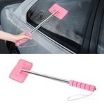 Hbxdeco Car Windshield Cleaning Tool, Window Cleaner, Pink. Fixed Price $10.99.