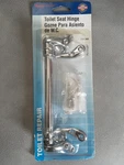 Master Plumber Chrome Toilet Hinge For Wood Seats 224 048. Fixed Price $17.00.