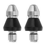 Creexeon 2PACK Pressure Washer Sewer Jetter Nozzle,durable 3/8 Inch-. Fixed Price $25.17.