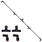 4-NOZZLE Poly Boom Wand With 3/8" Brass Fitting Convertible To 2 Nozzles. Fixed Price $27.38.
