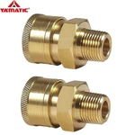 Yamatic 5000 Psi Pressure Washer Adapter Couplers 3/8'' Quick Connect Socket. Fixed Price $15.19.