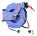 Joejet Retractable Pressure Washer Hose Reel 3/8" X 50 Ft Power 4000PSI. Fixed Price $149.00.