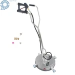 20" Pressure Washer Surface Cleaner Dual Handles With 4 Wheels 6000PSI. Fixed Price $144.60.