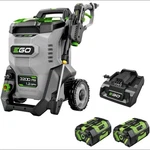 Ego HPW3204-2 Power+ 3200 Psi Pressure Washer Kit, 56V 6.0 Ah, 320W. Fixed Price $794.99.