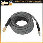 3/8" Pressure Washer Hose - 4000PSI 50FT Length Gray With Couplers. Fixed Price $59.99.