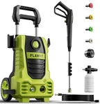 Flawnt Electric Pressure Washer, 26 Ft Hose Cleaner 2030 Psi - Green. Fixed Price $70.24.