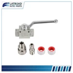 Stainless Steel High Pressure Washer Ball Valve Kit For Power Hose 3/8". Fixed Price $36.99.