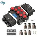 Hydraulic Control Valve Double Acting 13 Gpm 3600PSI 3SPOOL Solenoid 12V Dc. Fixed Price $324.25.