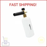Amazon Basics Foam Cannon With 1/4-INCH Quick Connector For Pressure Washer, Sno. Fixed Price $25.03.