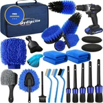 Qydipclin 23PCS Car Detailing Kit, Brush Set, Wash Cleaning. Fixed Price $44.07.