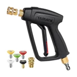 Yamatic Short Pressure Washer Gun With Swivel Brass 3/8" Quick Conn... Fast Ship. Fixed Price $51.96.