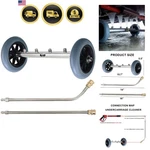 Pressure Washer Surface Cleaner Undercarriage 16 Inch Water Broom. Fixed Price $55.79.