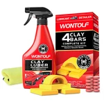 Heavy Duty Car Clay Bars Auto Detailing Luber Synthetic Lubricant Kit, 4. Fixed Price $21.93.