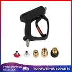 High Pressure Washer Gun 5000PSI Foam Spray Short Wand W/5 Nozzle 3/8" Male. Fixed Price $28.29.