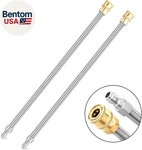 Pressure Washer Extension Wand, 2 Pack 17 Inch Stainless Steel Heavy Duty Wands. Fixed Price $19.13.