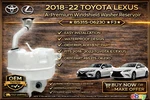 2018-22 Toyota Lexus A-premium Windshield Washer Reservoir 85315-06230 F3. Fixed Price $99.99.