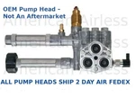 Pump Head 2700 Psi Pressure Washer Troy-bilt 020568 43061 Oem Not Aftermarke. Fixed Price $81.75.