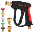 Dusichin DUS-220 Short Wand High Pressure Washer GUN,3000 Psi Max, 5. Fixed Price $31.59.