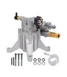 Biswing Pressure Washer Pump, 7/8" Shaft Vertical Plunger, 3400 Psi Max, 2.5 Gpm. Fixed Price $38.90.