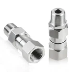 Mootvgoo 2 Pack 3/8" Npt Pressure Washer Swivel Fittings, Stainless Steel.... Fixed Price $25.23.