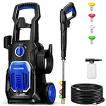Poxurio 4000 Psi Electric Pressure Washer With Foam Cannon For Driveway Patio. Fixed Price $95.99.