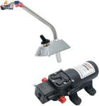 12V Pressure Diaphragm Pump With 360 Spin Faucet/tap And Switch For Bo. Fixed Price $64.64.