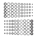 Pwaccs High Pressure Washer Ring Kit, Replacement Rubber For Black. Fixed Price $14.76.