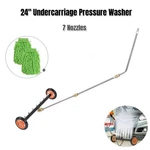24" Pressure Power Washer Undercarriage Cleaner 4000 Psi Water Broom. Fixed Price $64.00.