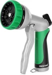 Restmo Garden Hose Nozzle, Heavy Duty Metal Water With 7 Adjustable. Fixed Price $24.92.